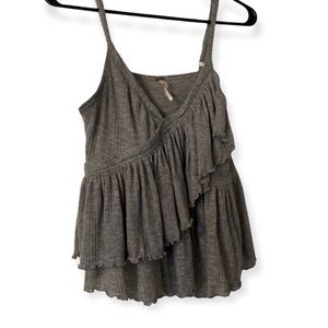 Free People Grey Tank Top